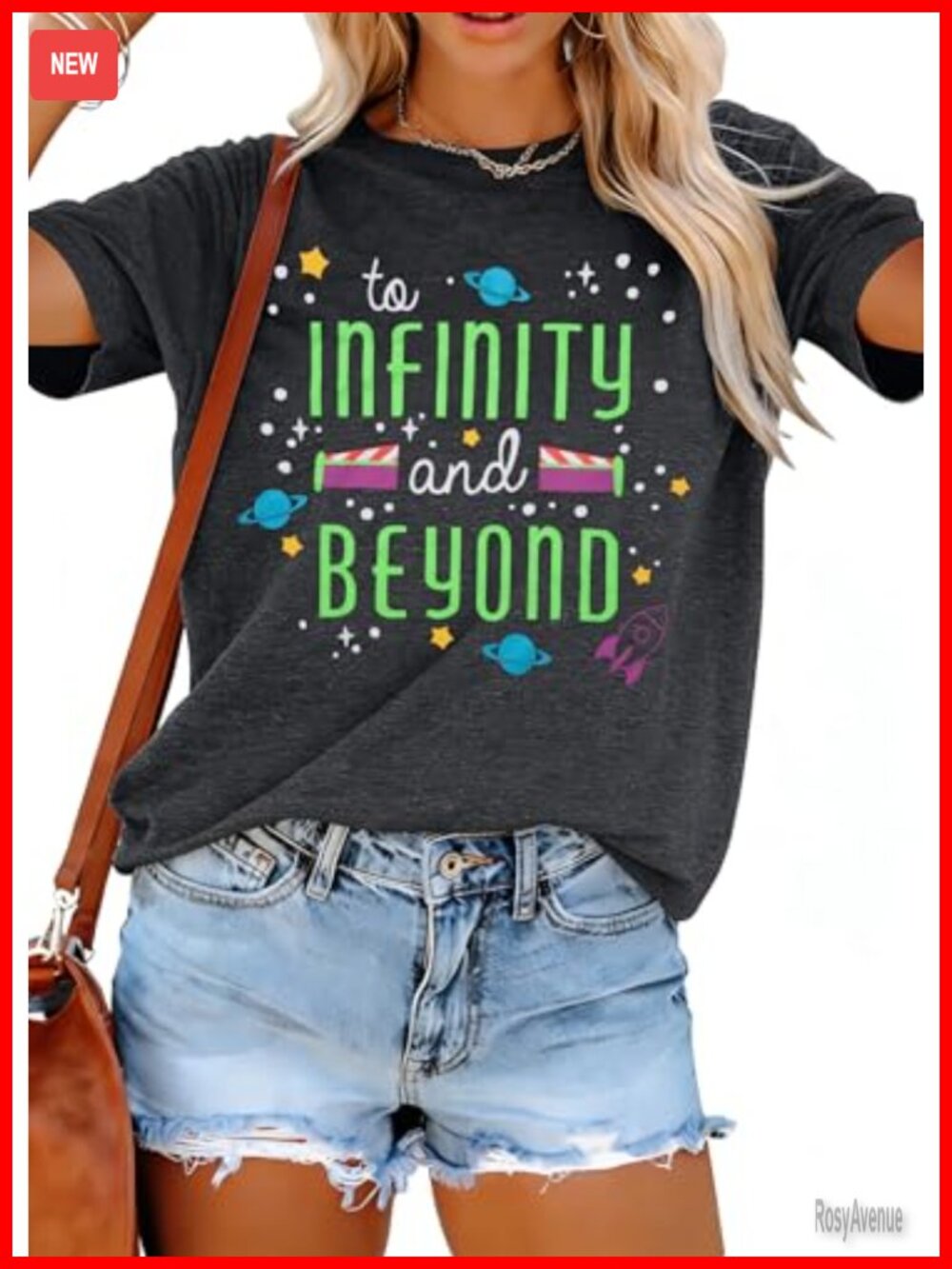 Cotton Blend Short Sleeve Funny Letter Print Tee
